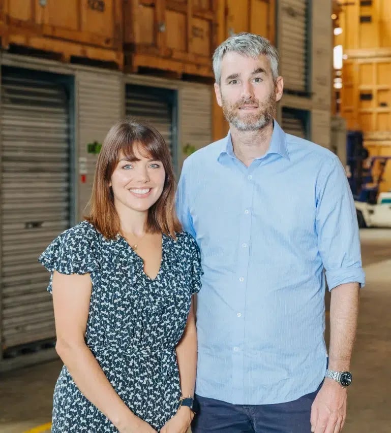 Edward and Jordana Thirwall Co-founders Super Easy Storage Edward and Jordana Thirwall Co-founders Super Easy Storage