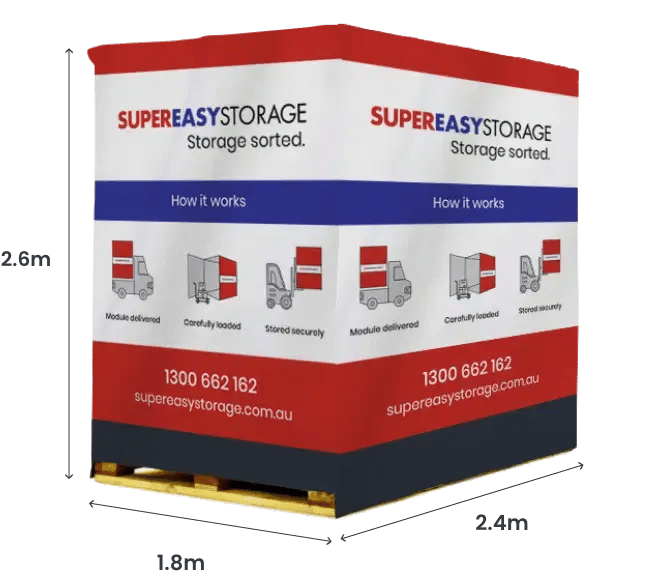 Super Easy Storage comparison graphic